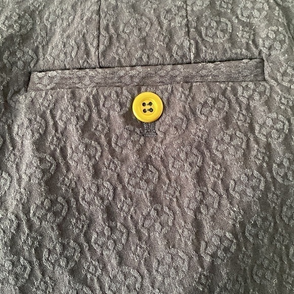 𝅺CYNTHIA Rowley navy stretch crop pants - Picture 5 of 5